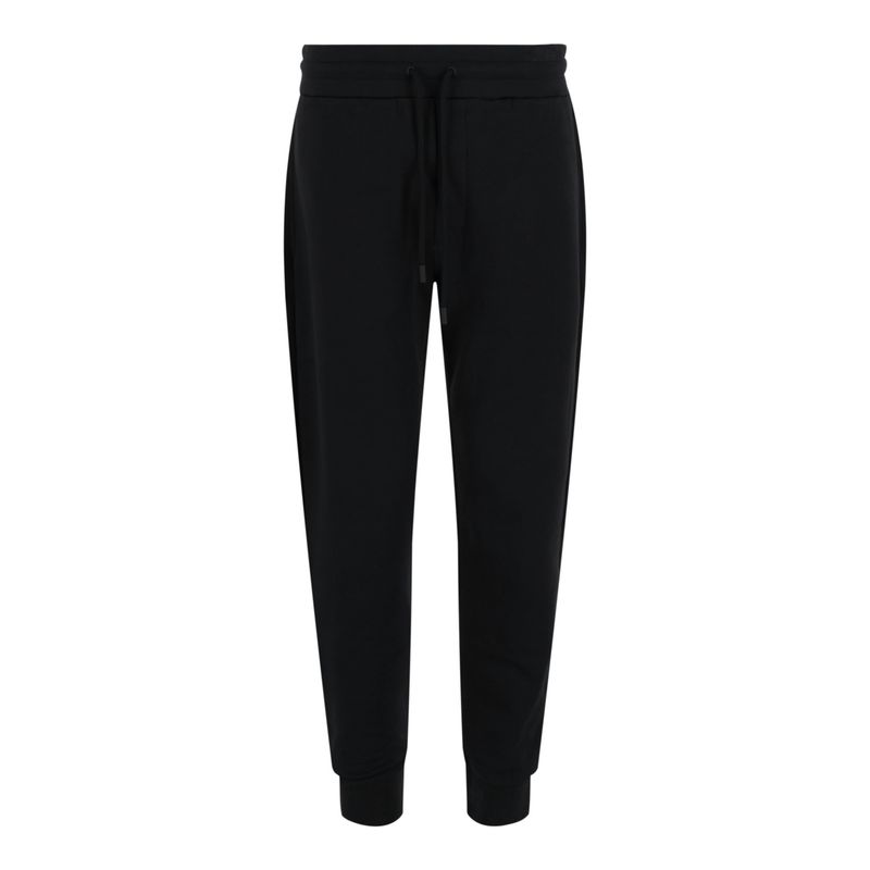 Bally Striped Logo Joggers Blue Mens